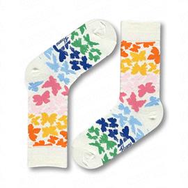 جوراب ساقدار پروانه رنگی