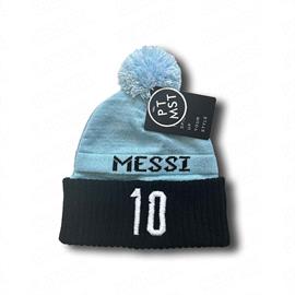 کلاه بافت پوم دار مسی