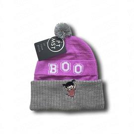 کلاه بافت پوم دار بو