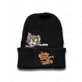 کلاه بافت گلدوزی تام و جری