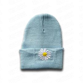 کلاه بافت گلدوزی بابونه